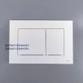 Панель смыва TECEnow с двумя клавишами 9240400 белый глянец