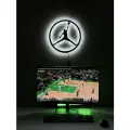 Светодиодный настенный ночник NBA, Michael Jordan, размер 32см