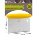 Шпатель скребок для теста кондитерский Easy Cut кулинарный металлический Smart Solutions SS0000115