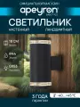 Уличный настенный светильник Apeyron Point 11-130, GX53, IP54