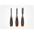 Набор стамесок по дереву Jorgensen Wood Chisel Set 3 шт 70450
