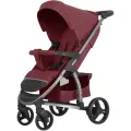 Прогулочная коляска CARRELLO Vista CRL-8505, ruby red, цвет шасси: серебристый