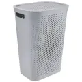 Корзина для белья INFINITY 59л , CURVER, пластик, серая