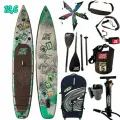 Сапборд Point Break 12.6 КРОКОДИЛ CRAFT, SUP доска 3 слоя 25 PSI, SUPBOARD Premium 12,6 (384х81х15см)