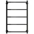 Полотенцесушитель водяной Стилье Версия-КН 500х800 мм нержавеющая сталь черный