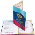 Дипломы выпускникам начальной школы / 15 штук / триколор, твердая обложка/ ламинированные / 13*18см/ 65гр.