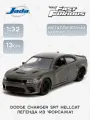 Модель Машинки Форсаж 1:32 F10 2021 Dodge Charger SRT Hellcat