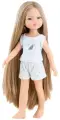 Кукла Paola Reina Маника, блондинка с длинными волосами, в пижаме, 32 см