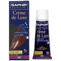 Saphir крем Крем Creme de Luxe 08 burgundi 1 шт. 75 мл фиолетовый
