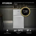 Холодильник Hyundai CT10021H серебристый