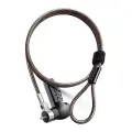 Трос безопасности для ноутбука с 4х-значным кодовым замком премиум