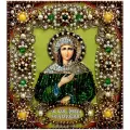 Набор для вышивания Образа в каменьях #77-и-54 Святая Ксения Петербургская, Вышивка бисером, 14.5 x 16.5 см