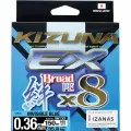OWNER Шнур Kizuna EX X8 Broad PE invisible blue 150м 0,36мм 35,8кг
