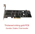 Pci-E 3.0 Адаптер Для Nvme+Sata Ssd (2 Порта)