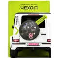 Чехол запасного колеса Черная пантера R16,17 диаметр 77см SKYWAY экокожа/полиэстер, S06301061