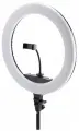 Кольцевой свет PWR KY-BK416, диаметр 45см, 3200-5500K с креплением для одного телефона, черный
