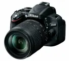 Фотоаппарат Nikon D5100 kit 18-105mm , черный – удобный корпус и поворотный экран для творчества