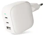 СЗУ VLP 65 Вт (3 in 1/Type-C+Type-A/GaN/Smart IC/PD3.0-QC3.0/без кабеля) белый