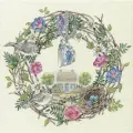 70-35427 Набор для вышивания крестом Cottage Wreath/Венок для коттеджа DIMENSIONS
