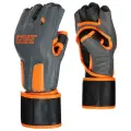 Перчатки для ММА FIGHT EMPIRE, HAWK, размер XL, цвет серый, оранжевый