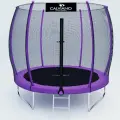 Батут детский, с защитной внешней сеткой, 252 см (8 ft) Calviano Master purple