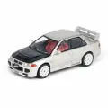 Машинка INNO64 1/64 Mitsubishi Lancer Evolution III Silver with Carbon Bonnet Diecast Scale Model Car
