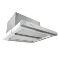 Вытяжка встраиваемая Gefest во 4601 К20, отвод/циркуляция, 600 куб. м/ч, антивозвратный клапан, нержавеющая сталь