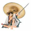 Аниме фигурка One Piece Bandai Banpresto Umbrella Monkey D Luffy
