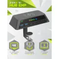 Хаб ZONE 51 EXP HUB (2xUSB Type-A 3.0, 1xUSB Type-C 3.0, 1xUSB Type-C ПД зарядка (до 80 W), 3.5мм Audio, 3.5мм MIC)