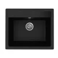 Кухонная мойка Practik PR-M 565-004 черный оникс