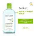 Bioderma Sebium мицеллярная вода очищающая для жирной и проблемной кожи лица, 500 мл, Франция