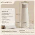 Bear Electric Heating Cup Portable Electric Kettle Constant Temperature Electric Heating Kettle 316L Double-layer Stainless Steel Insulated Cup Student Travel ZDH-C03X6 Gift Present