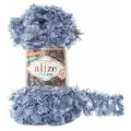 Пряжа для вязания Alize Puffy Fur 6106, 100 г, 6 м, 5 штук