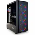 Игровой компьютер юкомс Ryzen 7 7700X, RTX 3070 Ti 8GB, HDD 1TB, SSD 128GB, 16GB DDR5, БП TT700 700W, win 10 pro, Игровой юкомс чёрный