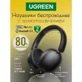 Накладные наушники беспроводные UGREEN HP205 (45018) Studio Max2 Light Wireless Headphones. Цвет: черный