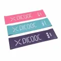 Эспандер набор 3 шт. Picooc + видеоуроки 16 кг розовый голубой фиолетовый 3 шт.
