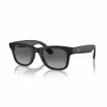 Умные очки Ray-Ban Wayfarer (Gen 1), размер 53-22-155, поляризационные линзы Polar Gradient Graphite, оправа Matte Black
