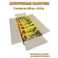 Кукурузные палочки Пеликан, набор в коробке, 6 пачек по 150 г (0.9 кг)