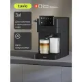 Кофеварка для капсул и молотого кофе с автокапучинатором Tuvio TCM11EA, серый