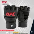 Перчатки MMA для грэпплинга и единоборств UFC UHK-69154, 7 унций, размер L/XL, черные, для взрослых
