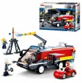 Конструктор Sluban серия Пожарный Пожарная машина, 381 деталь