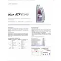 Трансмиссионная жидкость Kixx ATF DX-III /4л синт.