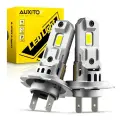 AUXITO 2 шт. Turbo H7 светодиодный лампа для фар 12 в мини Автомобильная фара Беспроводная H7 светодиодный Canbus безотказная Автомобильная светильник 6500 к белый, H7