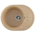 Мойка для кухни из искусственного камня Gerhans A03-21 Песочная 575х440мм (Беларусь)