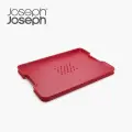 Разделочная доска Joseph Joseph Cut&Carve 60210, многофункциональная, 47.1x33.4 см, красный цвет