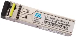 Модуль SFP GIGALINK WDM, 1,25Gb/s одно волокно SM, LC GL-OT-SG06LC1-1550-1310-B