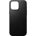 Кожаный чехол Nomad Modern Leather Case для iPhone 16 Pro Max черный (Black)