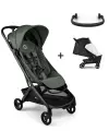 Прогулочная коляска Bugaboo Butterfly 2 Forest Green+бампер+дождевик, для путешествий (зеленый) 2025 год