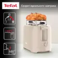 Тостер для хлеба Tefal Morning TT2M1B10, с решеткой для подогрева, 7 степеней поджаривания