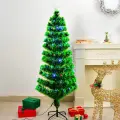 Елка искусственная новогодняя светодиодная 120 см со звездой